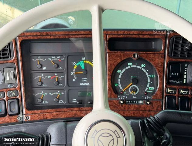 Standard dragbil SCANIA R164-480 V8 KING RETARDER MANUAL GEARBOX SHOWTRU