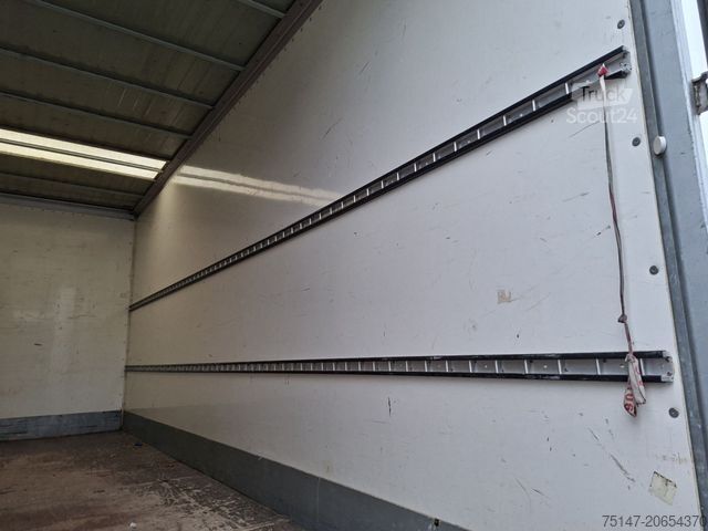 Furgons ar kasti IVECO ML 75E17/P 3-Sitzer Klima Koffer Türen Treppe