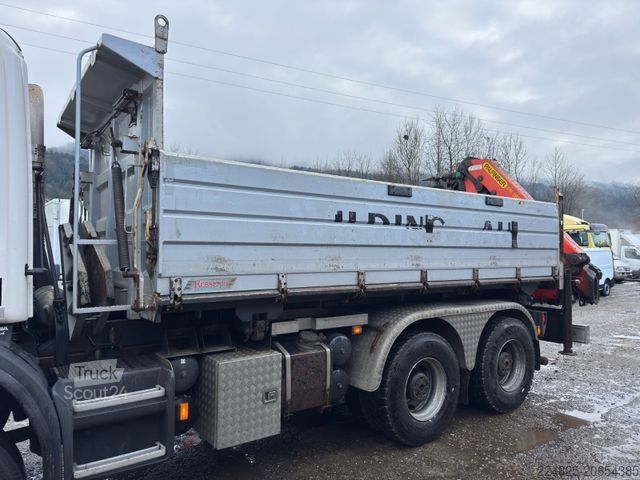Camion-benne tricar SCANIA G440 6X4 DREISEITENKIPPER + PK 18002-EH D