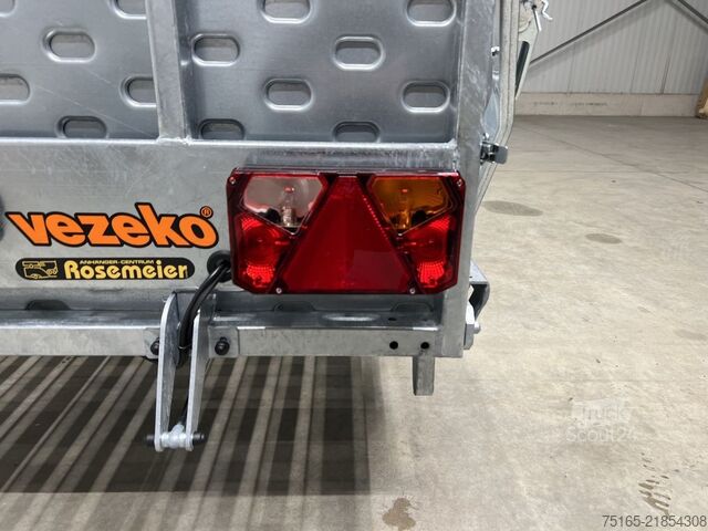 Remorcă pentru motociclete Vezeko Motovan D 27+Box Motorradanhänger