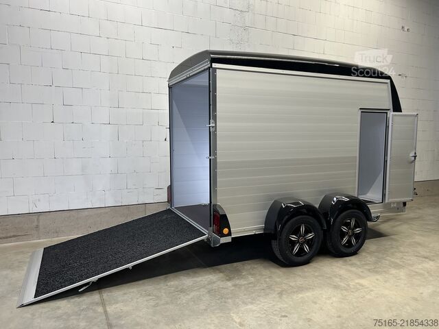 Remorcă carosată Böckmann KT-PB-AL 3015/27 M F Design Kofferanhänger