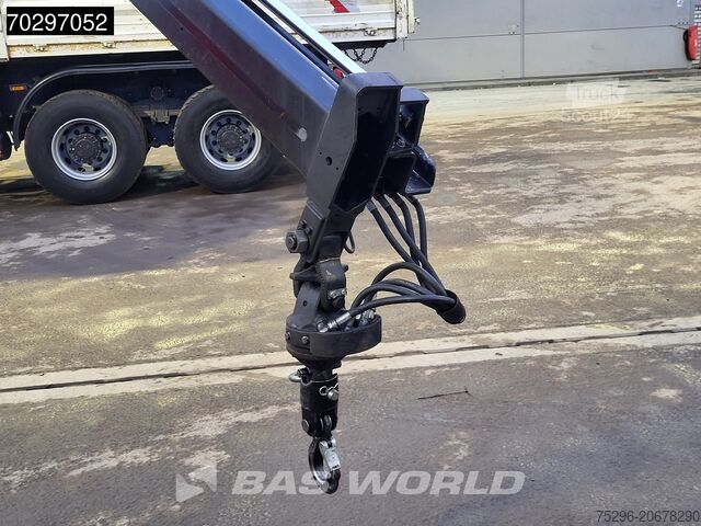 Kipper met kraan DAF CF 370 CF 6X4 HIAB 144 BS-3 HIDUO Crane Kran 8m...