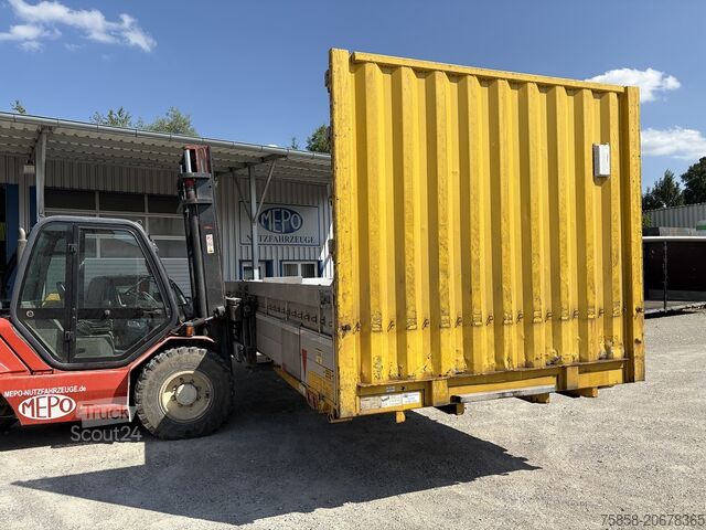 Відкритий змінний корпус Krone Baustoff Wechselbrücke 7,45m Türen