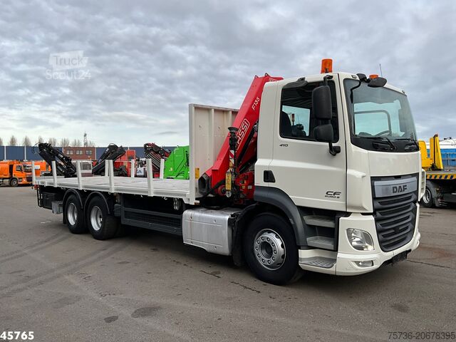 Автокран DAF FAS CF 410 Euro 6 Fassi 13 Tonmeter laadkraan