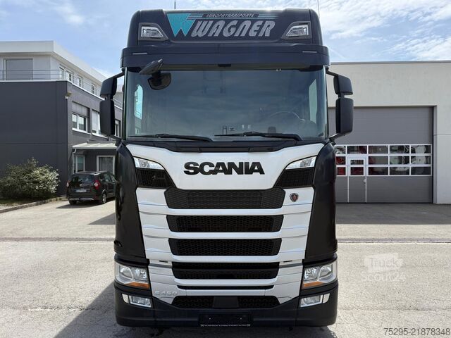 Komercinė transporto priemonė Scania S450 Highline Retarder 2 Tanks 2 Liegen Hubdach