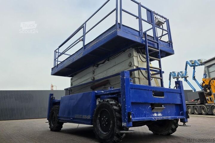 Scharnierende telescopische hoogwerker Liftlux SL210-25D4WDS/P Diesel, Hydraulic Deck Extension,