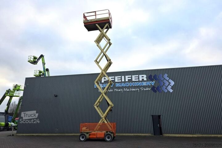 Scherenhebebühne JLG M4069 Hybrid, 14.2m Working Height, 360kg Capacity