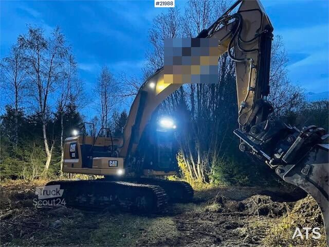 Kāpurķēžu ekskavators CAT 323