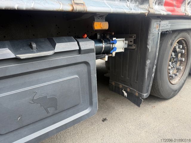 Semi-remorque bâchée SCHMITZ CARGOBULL SCS24/L - 13.62 Mega, Getränke, Hubdach