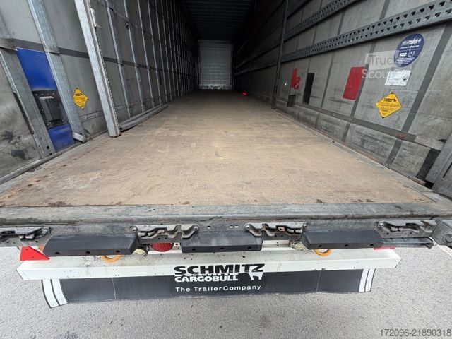 Semi-remorque bâchée SCHMITZ CARGOBULL SCS24/L - 13.62 Mega, Getränke, Hubdach