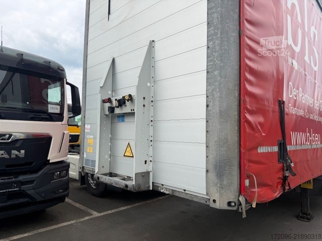 Semi-remorque bâchée SCHMITZ CARGOBULL SCS24/L - 13.62 Mega, Getränke, Hubdach