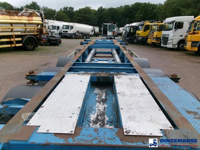 Containertransport Asca 3-axle container trailer 20-30 ft + ADR