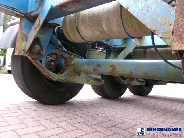 Containertransport Asca 3-axle container trailer 20-30 ft + ADR