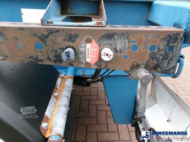 Containertransport Asca 3-axle container trailer 20-30 ft + ADR