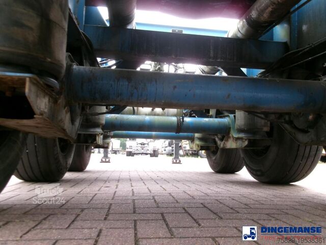 Containertransport Asca 3-axle container trailer 20-30 ft + ADR