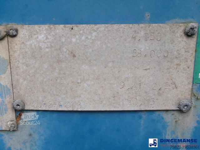 Containertransport Asca 3-axle container trailer 20-30 ft + ADR