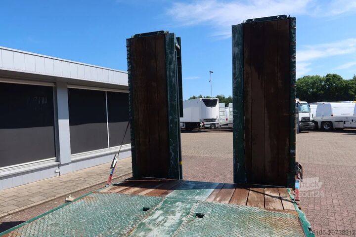 Tieflader Nooteboom Semidieplader + Hydraulisch Rampen