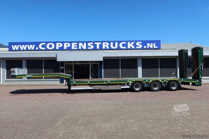 Tieflader Nooteboom Semidieplader + Hydraulisch Rampen