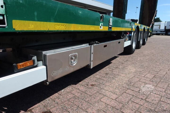 Tieflader Nooteboom Semidieplader + Hydraulisch Rampen