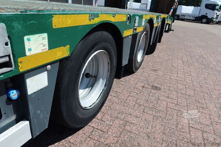 Tieflader Nooteboom Semidieplader + Hydraulisch Rampen