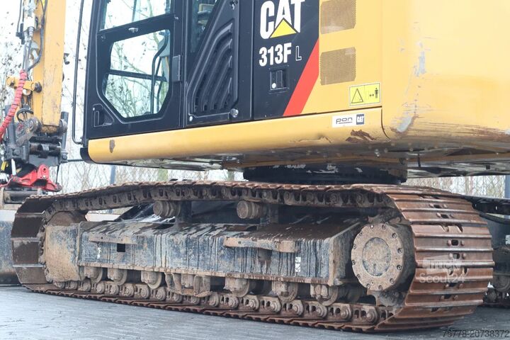 Paletli ekskavatör Caterpillar 313FL | ROTOTILT | 3X BUCKET | DOZERBLADE | TOP...
