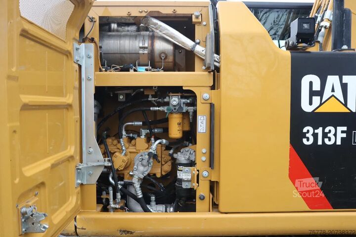 Paletli ekskavatör Caterpillar 313FL | ROTOTILT | 3X BUCKET | DOZERBLADE | TOP...