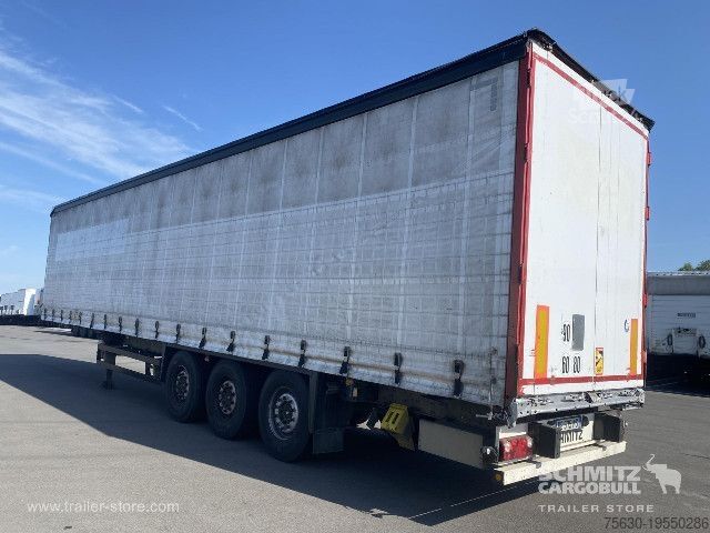 Open oplegger met zeil Schmitz Cargobull Semitrailer Curtainsider Standard