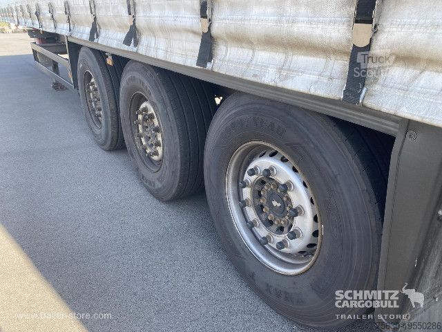 Open oplegger met zeil Schmitz Cargobull Semitrailer Curtainsider Standard