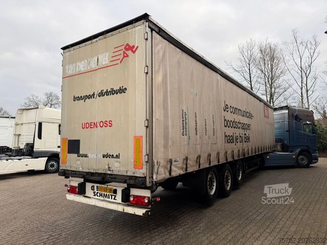 Sliding tarpaulins Schmitz Cargobull S01 2X Liftas SAF Schijfremmen Schuifzeil/Schui...