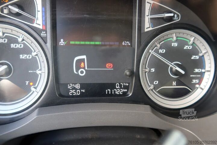 Bavul DAF LF 230 Bak+Klep Dhollandia 1500 kg Euro 6