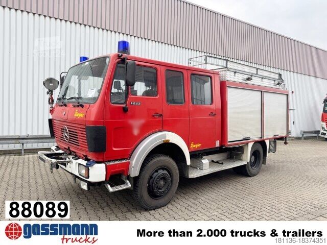 Пожежна машина Mercedes-Benz 1222 AF 4x4 Doka, LF 16 TS