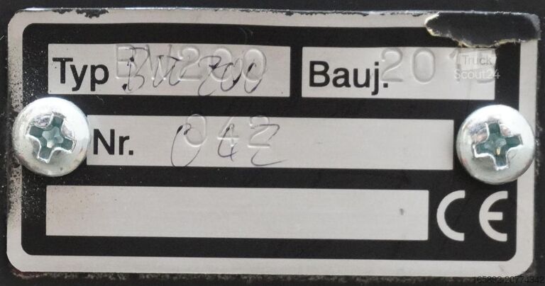 Batterie de chariot élévateur GRUMA BW200