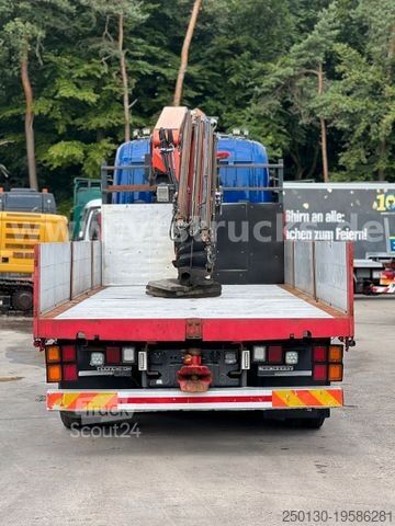 Ciężarówka z płaską platformą SCANIA R620 V8 8x4 Lenk/Lift,Pritsche Palfinger PK29002