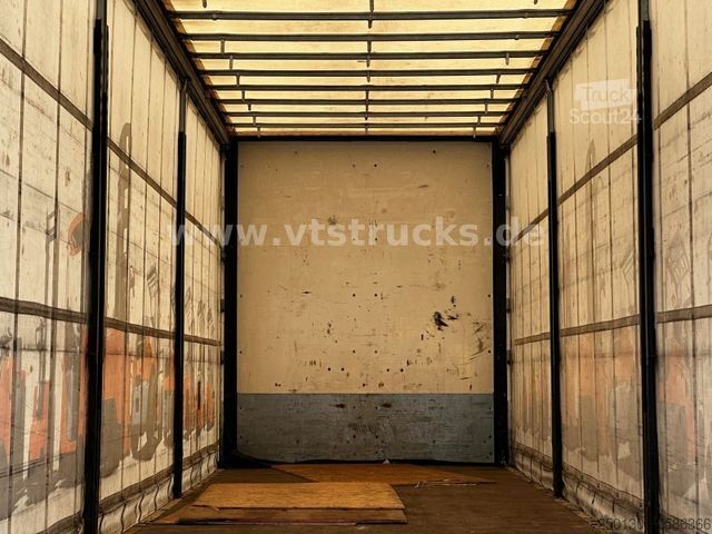 Auflieger mit Pritsche & Plane  Wiese SA-3-36CS Pritsche+Plane mit Ladebordwand