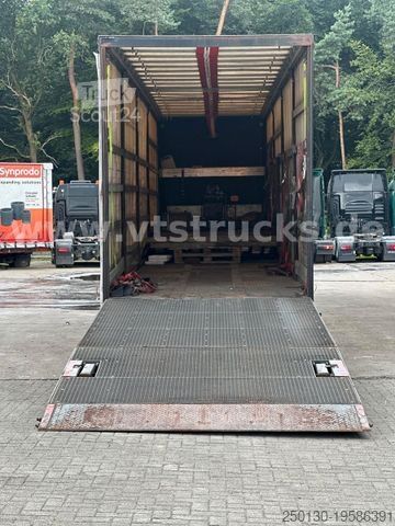 Dieplader oplegger Wiese SA 36 CS-S Tieflader-Auflieger Plane,Rampe