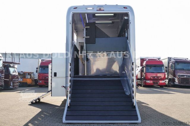 Tovorni avtomobil za prevoz živine MAN TGM 18.290 Pferdetransport Wohnwagen