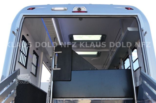 Tovorni avtomobil za prevoz živine MAN TGM 18.290 Pferdetransport Wohnwagen