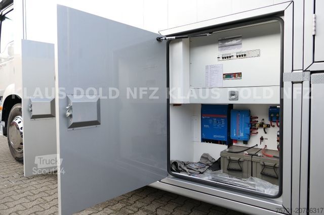 Tovorni avtomobil za prevoz živine MAN TGM 18.290 Pferdetransport Wohnwagen