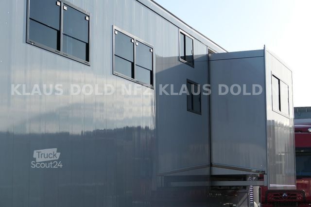 Tovorni avtomobil za prevoz živine MAN TGM 18.290 Pferdetransport Wohnwagen