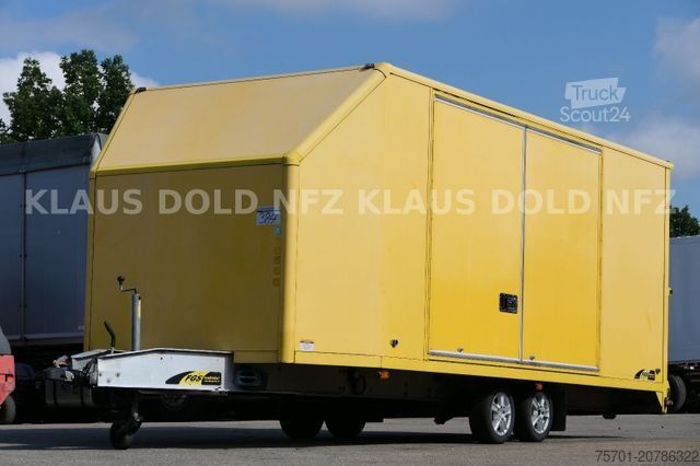 Avtoprikolica za prevoz vozil FGS TKL 35-49 Geschlossener Autogtransporter