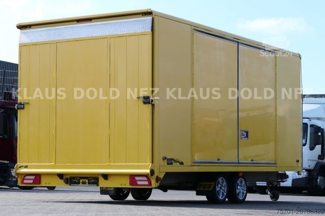Avtoprikolica za prevoz vozil FGS TKL 35-49 Geschlossener Autogtransporter