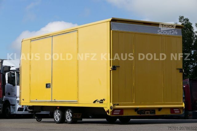 Avtoprikolica za prevoz vozil FGS TKL 35-49 Geschlossener Autogtransporter