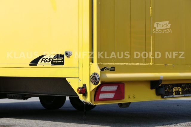 Avtoprikolica za prevoz vozil FGS TKL 35-49 Geschlossener Autogtransporter