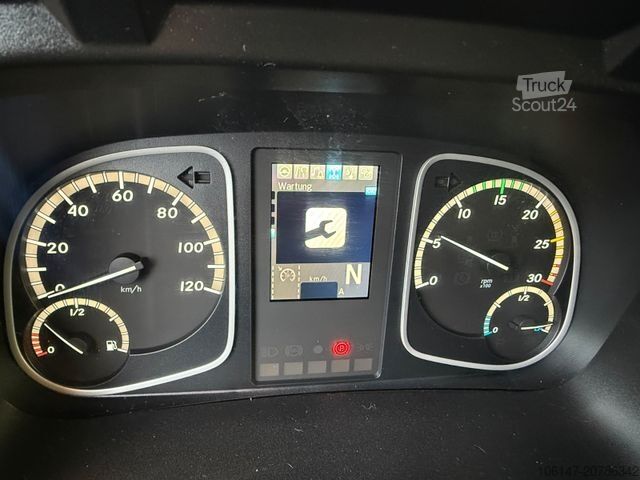 Škatlasti tovornjak MERCEDES-BENZ 1224L E6C, Automatik, AHK, Klima, LBW MBB 1to