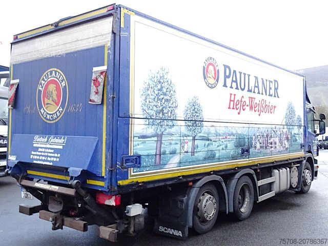 Škatlasti tovornjak SCANIA P 320*7,3m Schwenkwand*Lift/Lenk*LBW*2x AHK*Diff