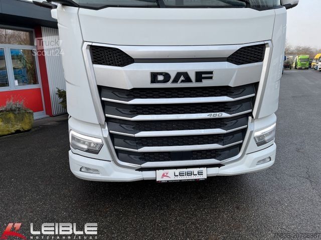 Standardni vlačilec DAF XG 480*2xTank 1180L*Standklima*Side Defender*