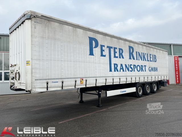 Odprta polprikolica s ponjavo KRONE SD*Tautliner*Liftachse*Code XL*SAF*Liftachse*