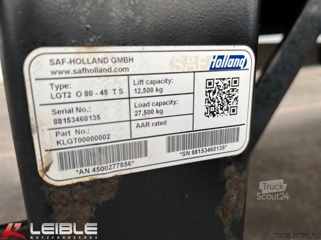 Odprta polprikolica s ponjavo KRONE SD*Tautliner*Liftachse*Code XL*SAF*Liftachse*