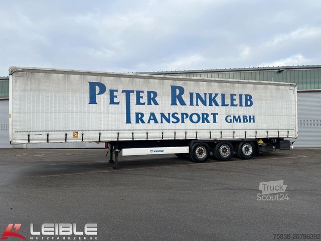 Odprta polprikolica s ponjavo KRONE SD*Tautliner*Liftachse*Code XL*SAF*Liftachse*