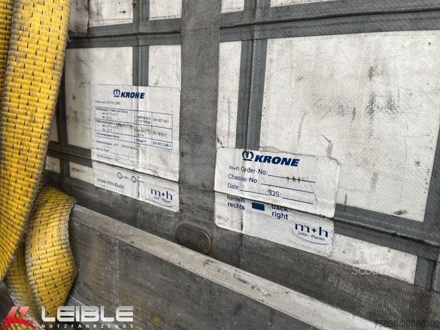 Odprta polprikolica s ponjavo KRONE SD*Tautliner*Liftachse*Code XL*SAF*Liftachse*